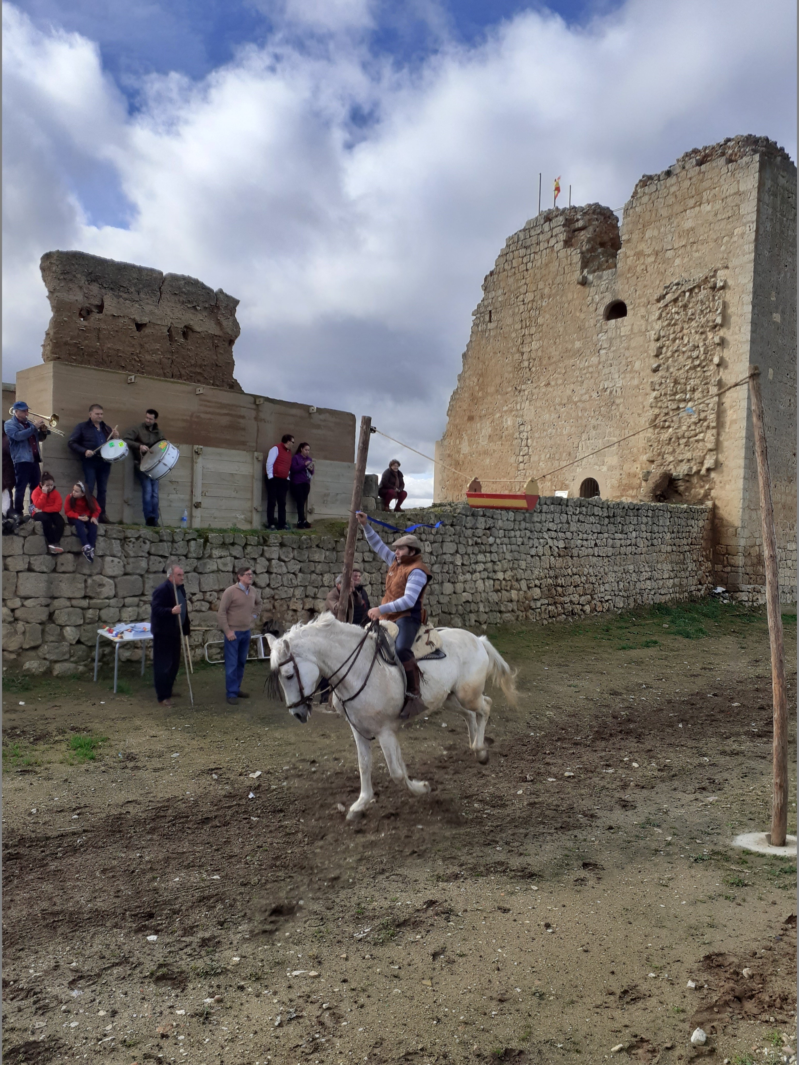 Fotos: Cintas a caballo fiestas de Villagarcía de Campos