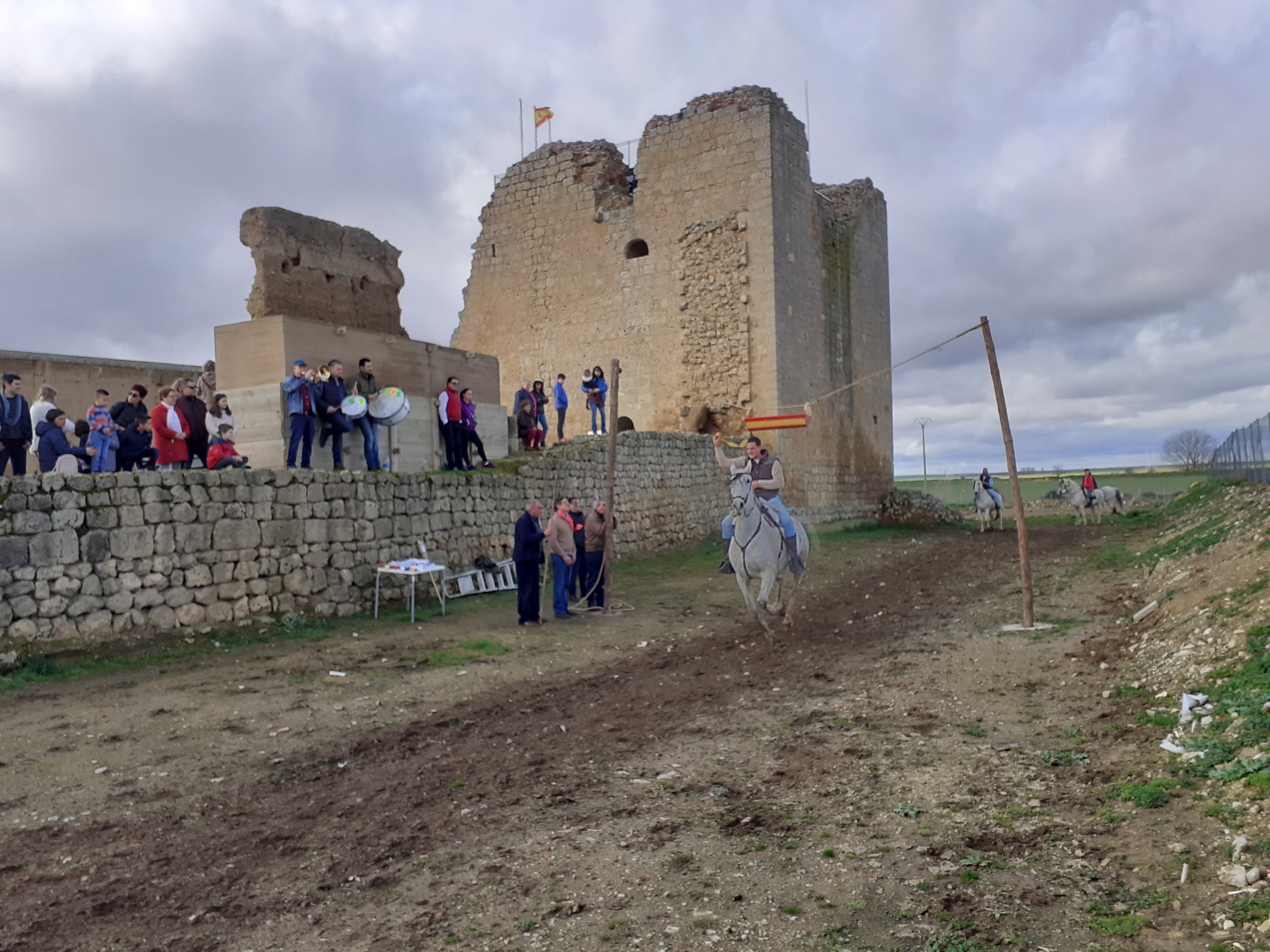 Fotos: Cintas a caballo fiestas de Villagarcía de Campos