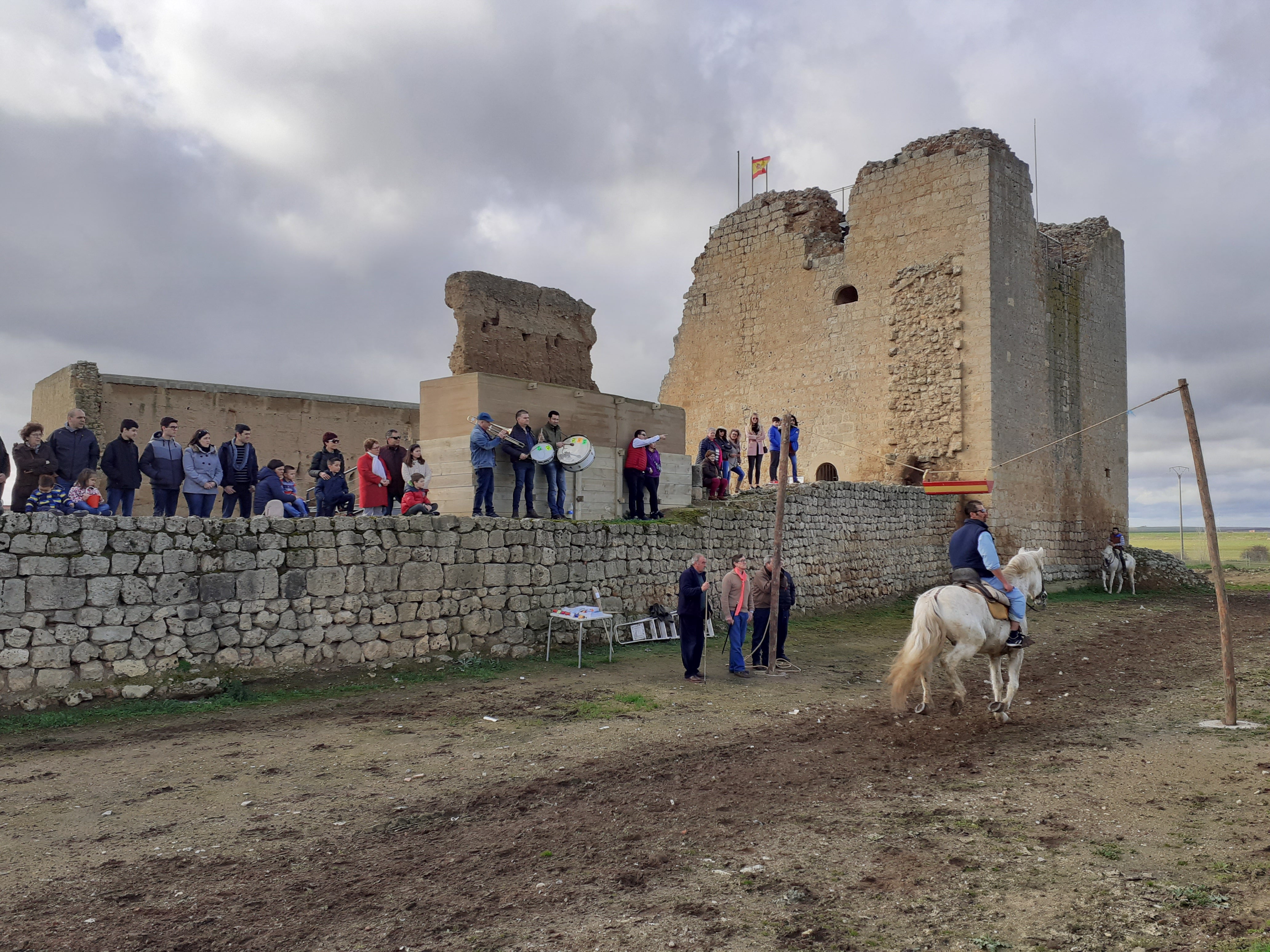 Fotos: Cintas a caballo fiestas de Villagarcía de Campos