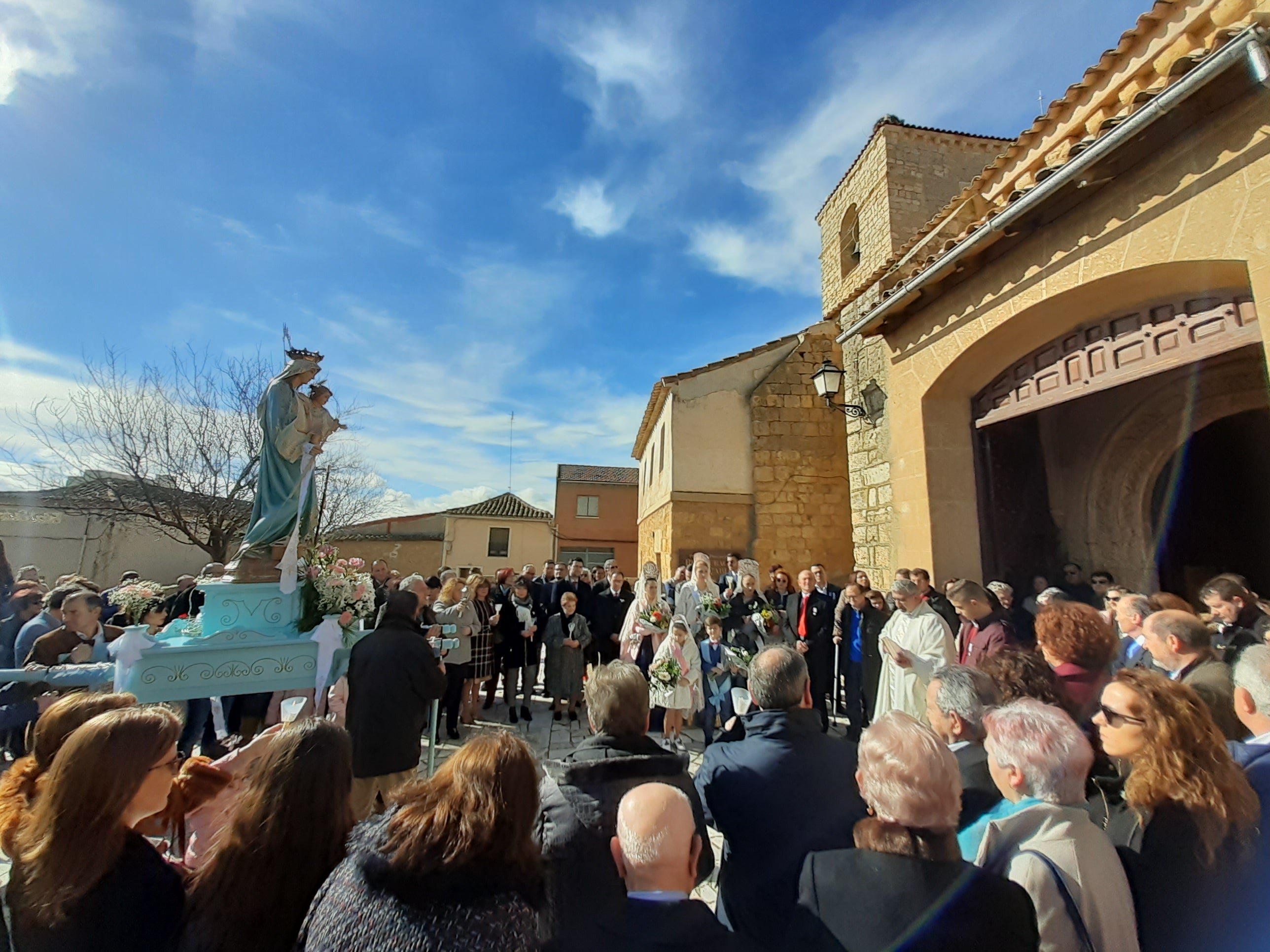 Fotos: Procesión de la Virgen de las Candelas de Tordehumos