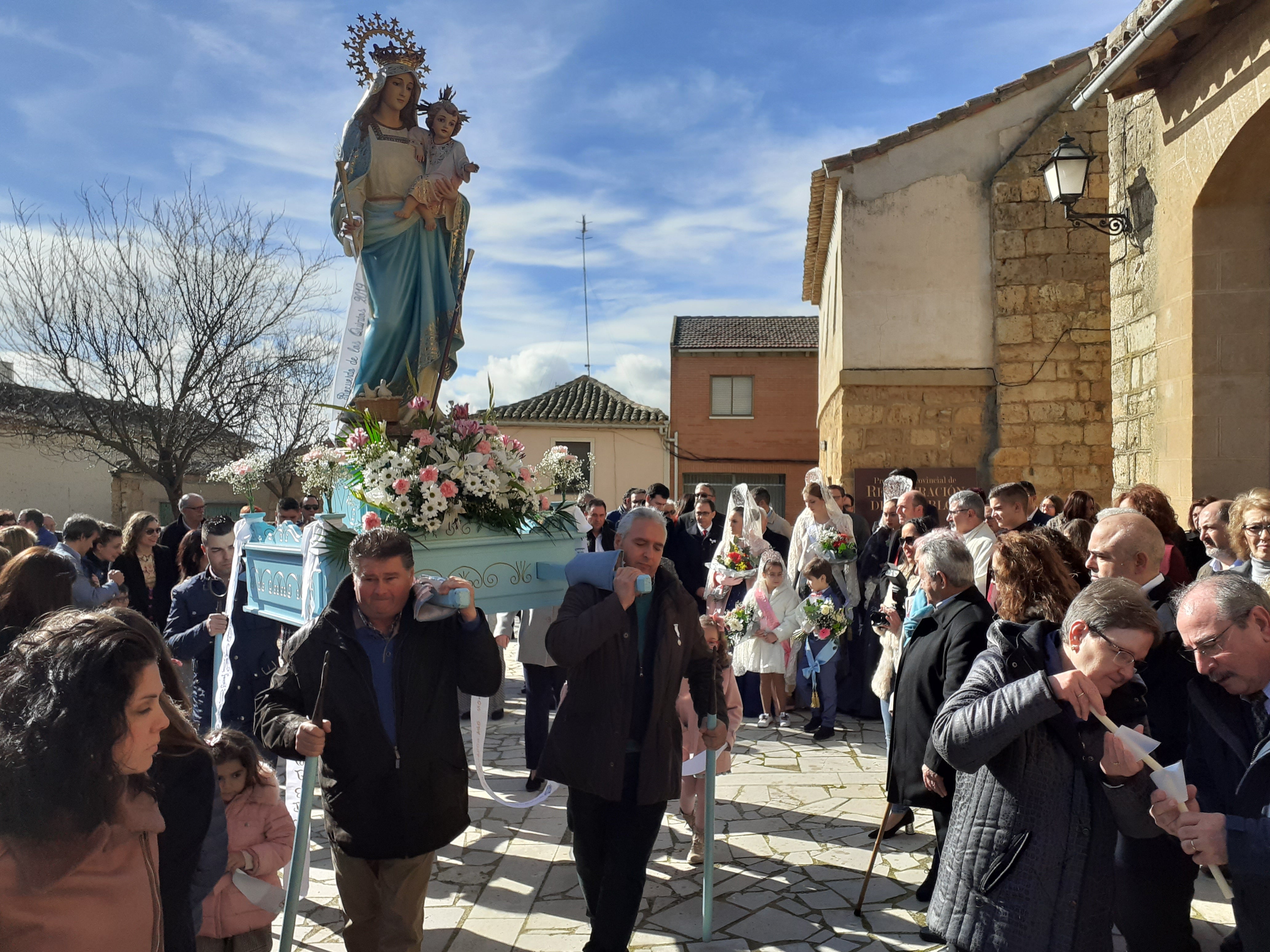 Fotos: Procesión de la Virgen de las Candelas de Tordehumos