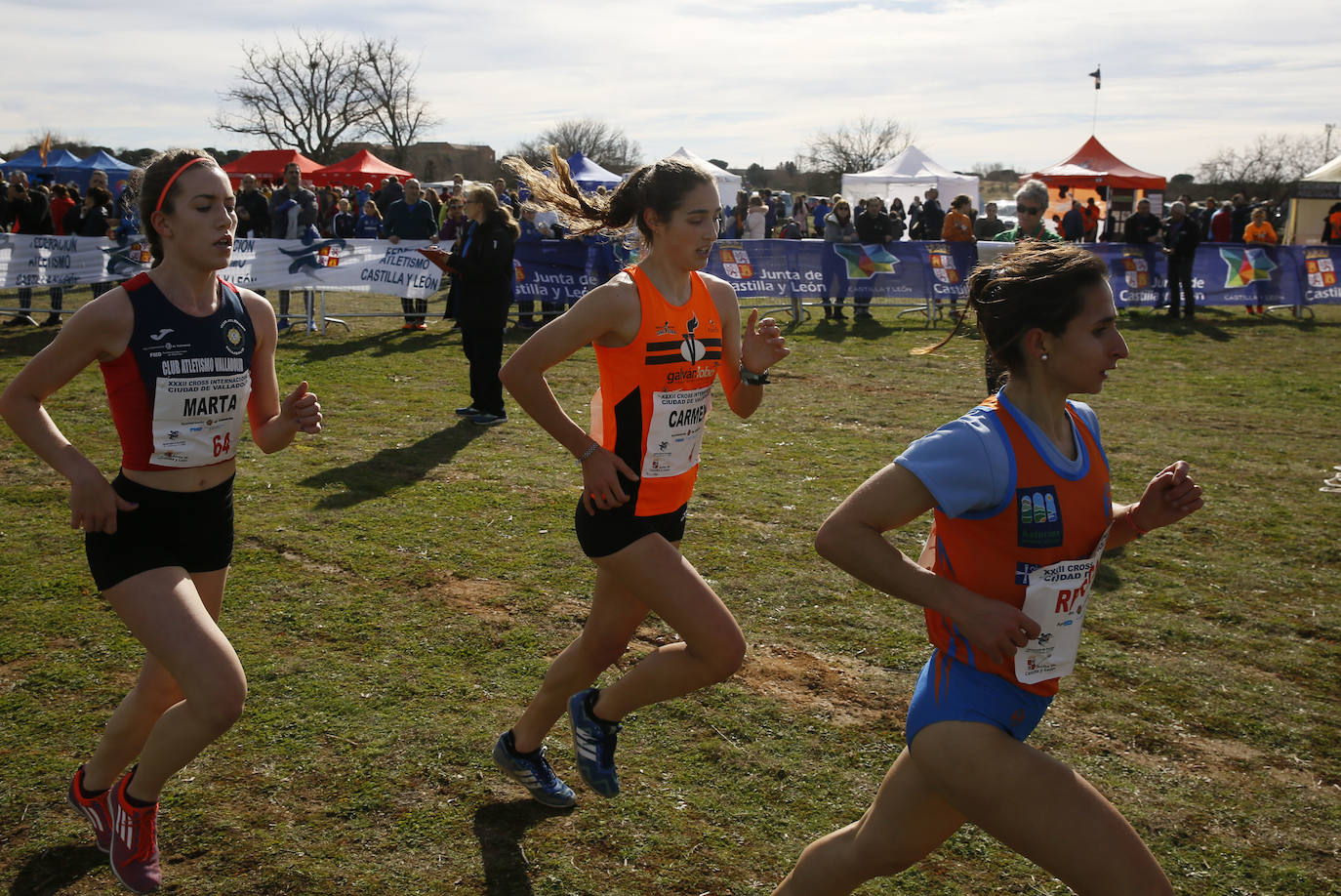 La Cañada Real ha acogido esta mañana el Cross Internacional Ciudad de Valladolid. 