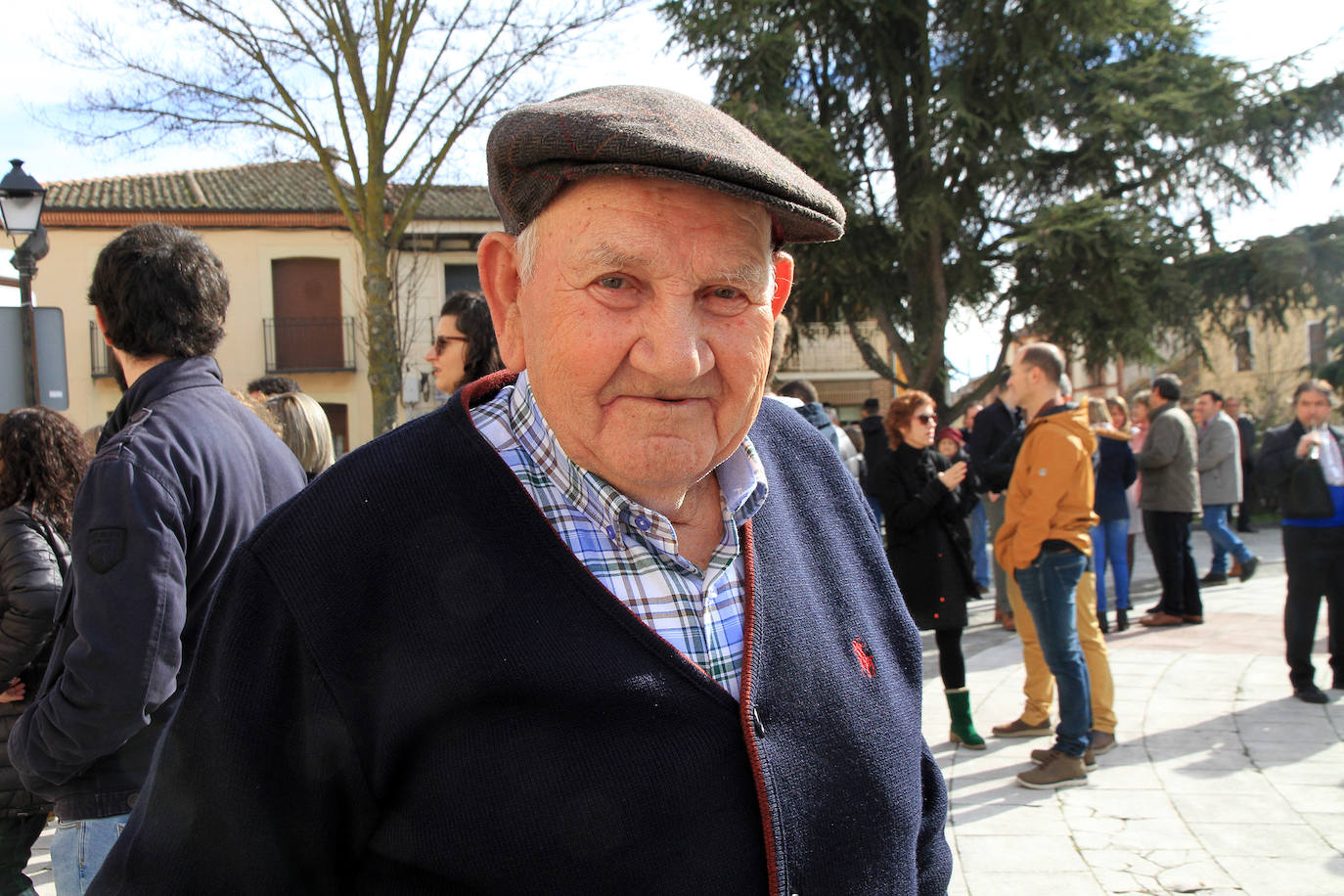 40 años de la recuperación del paloteo en Aguilafuente. 