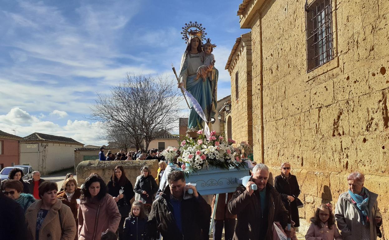 La Virgen de las Candelas. 