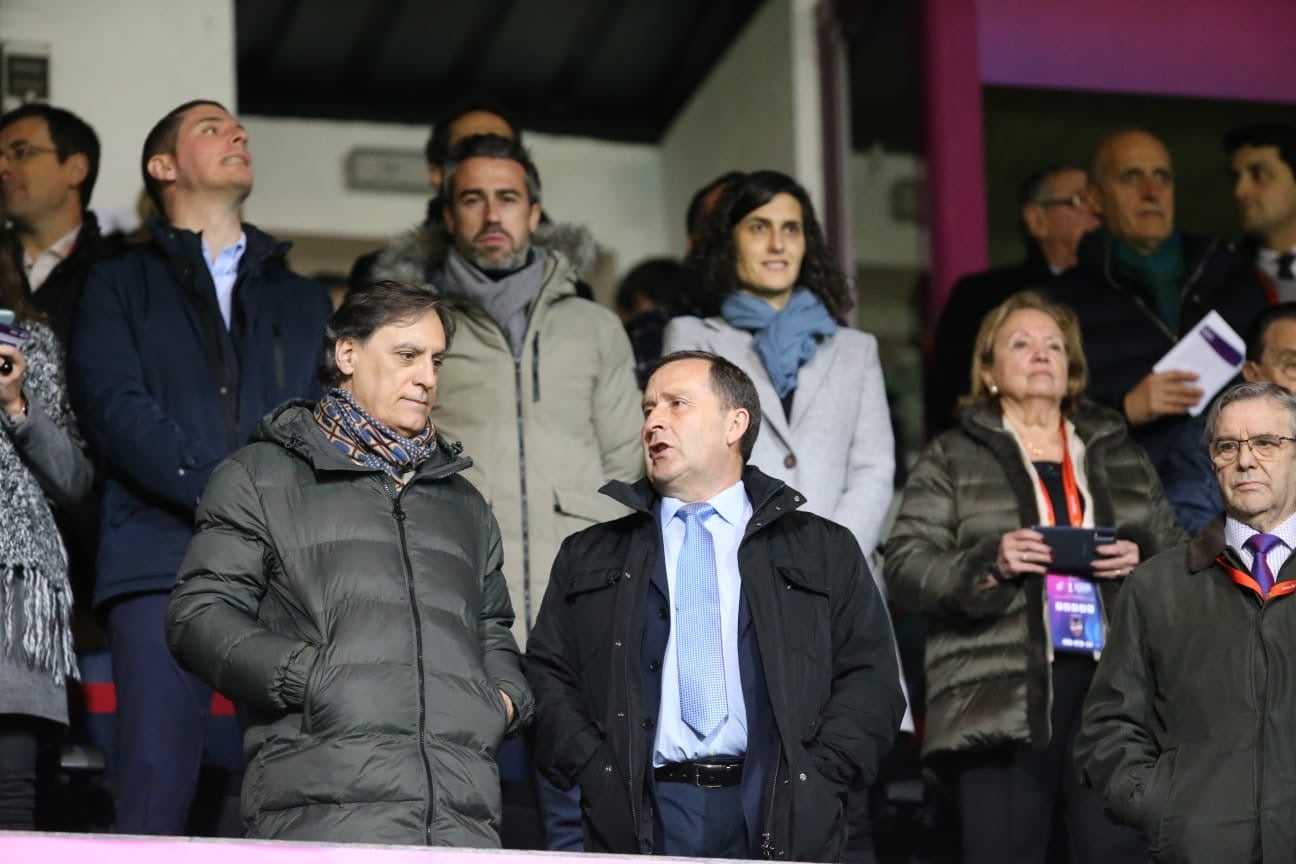 Primera semifinal de la Supercopa femenina de fútbol en el estadio Helmántico de Salamanca entre la Real Sociedad y la UD Levante. 