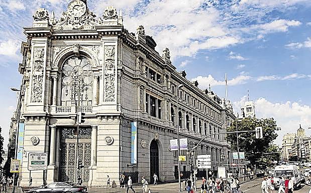 Sede central del Banco de España en Madrid.