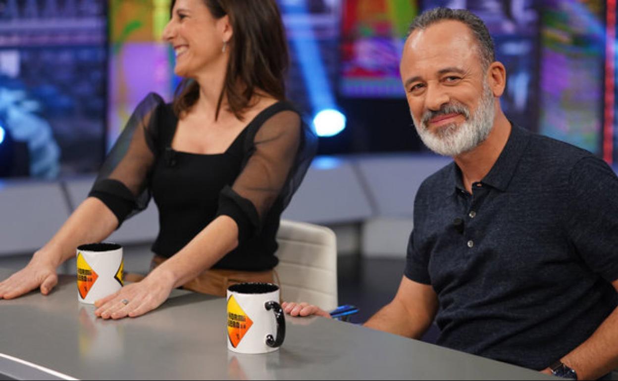 Javier Gutiérrez y Malena Alterio visitaron anoche 'El Hormiguero'.