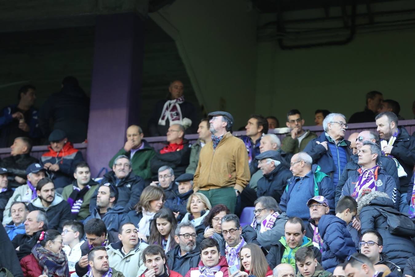 Si has estado en el estadio José Zorrilla presenciando el partido Real Valladolid-Villarreal, puede que la cámara de nuestro fotógrado te haya «pillado»