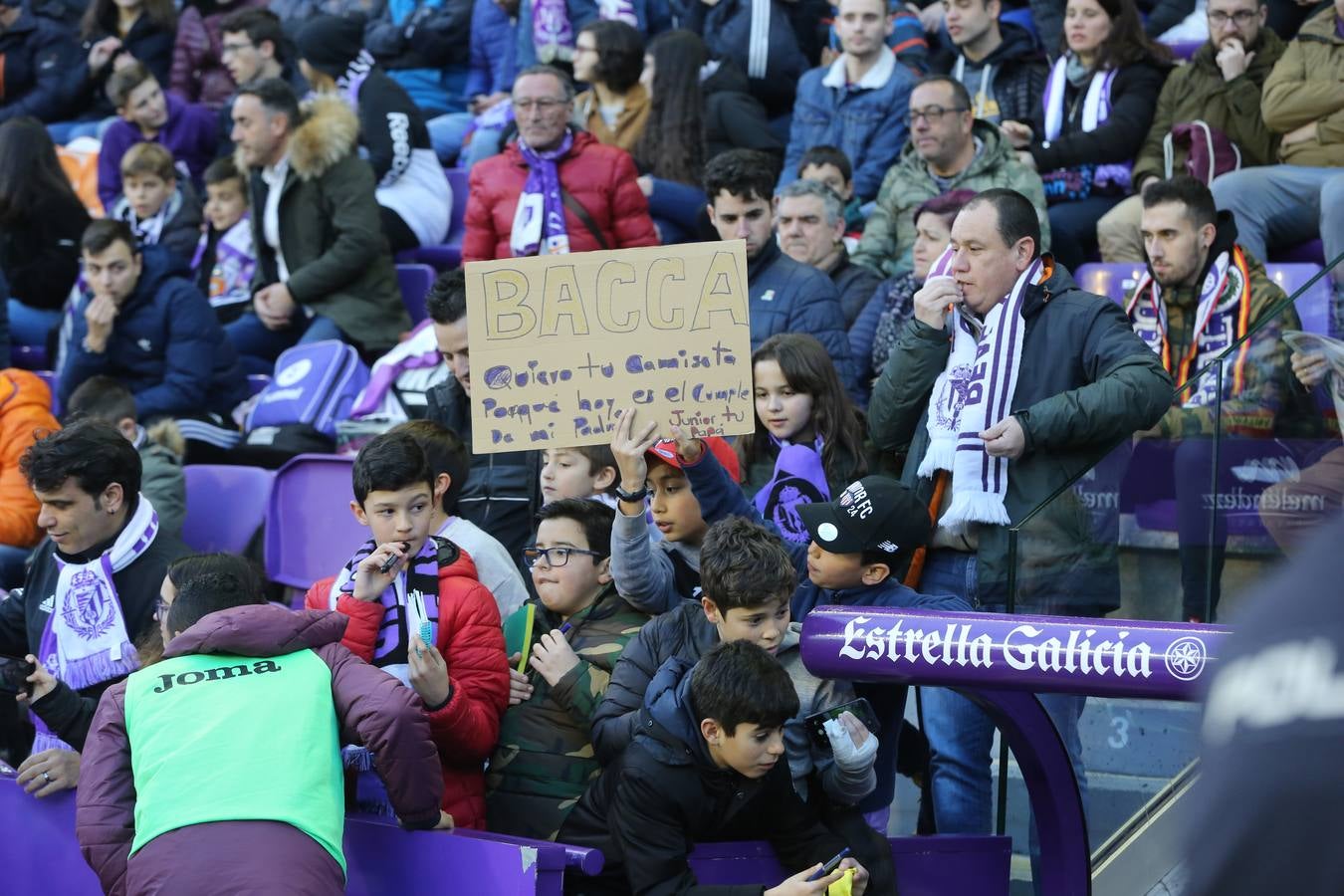 Si has estado en el estadio José Zorrilla presenciando el partido Real Valladolid-Villarreal, puede que la cámara de nuestro fotógrado te haya «pillado»