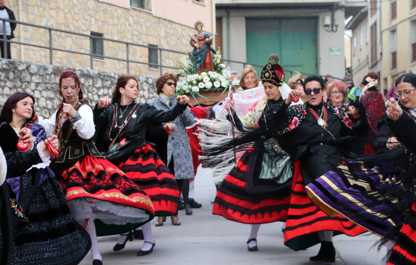 Celebración de Santa Águeda en la provincia de Segovia 