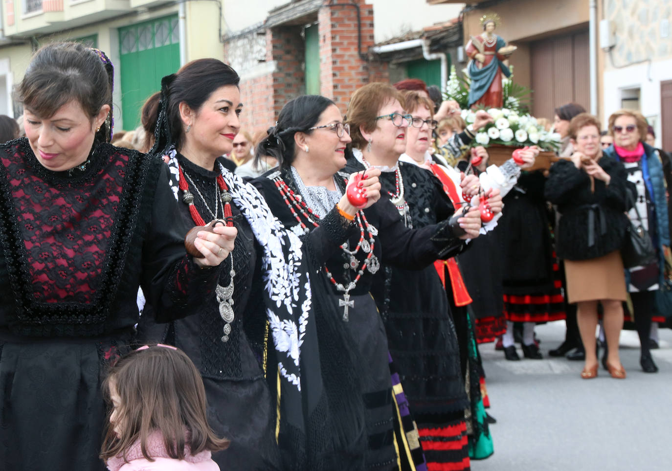 Celebración de Santa Águeda en la provincia de Segovia 