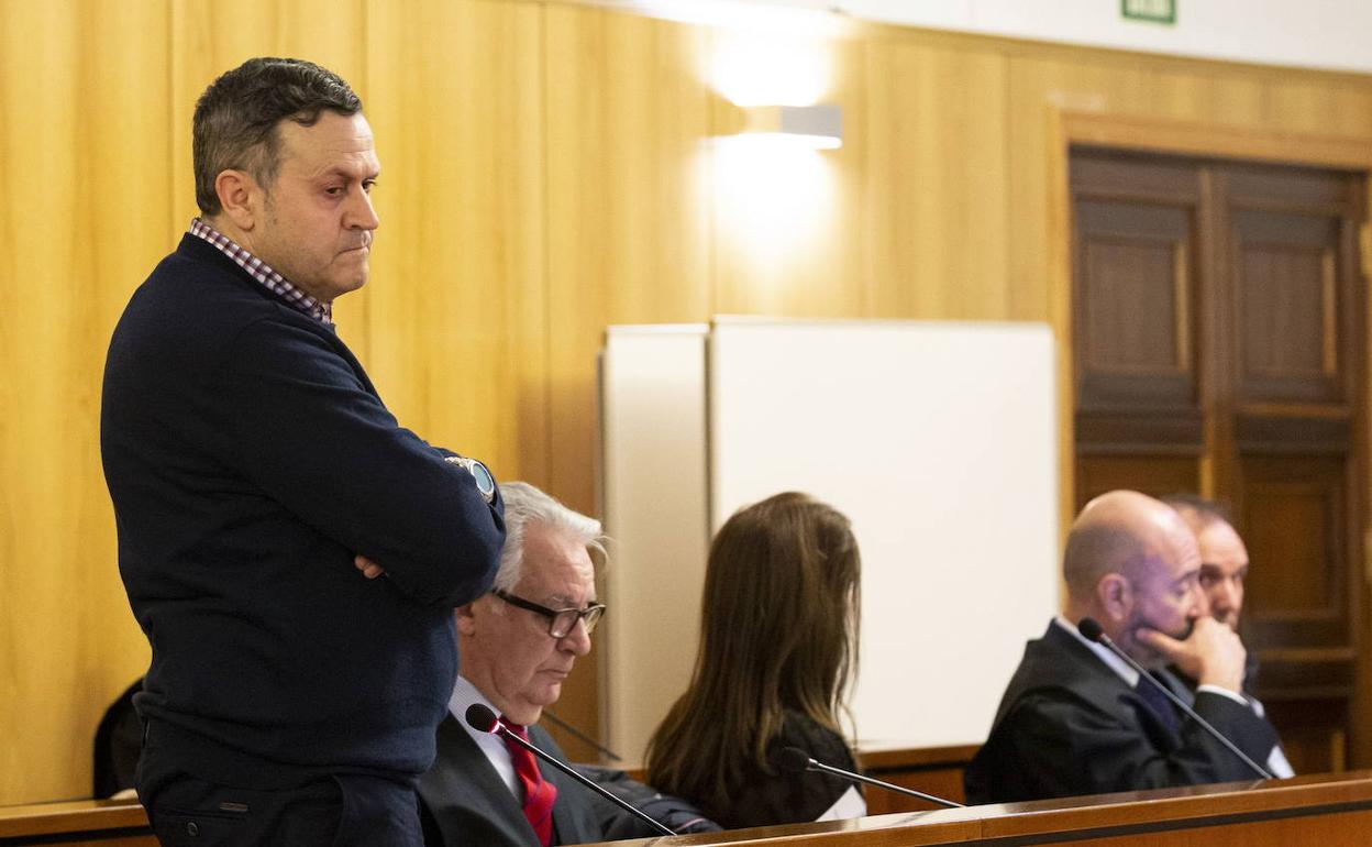 Jesús Román Fadrique, durante el juicio.