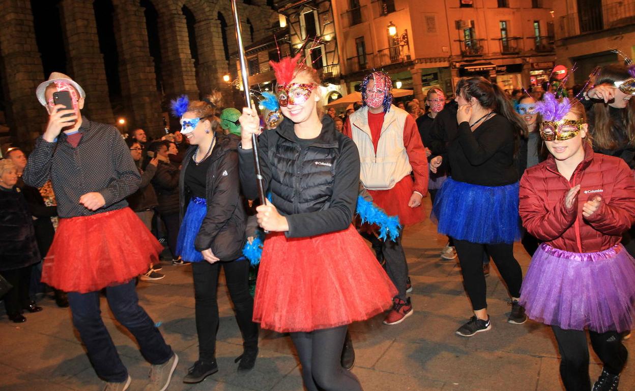 Desfile del martes de carnaval del año pasado. 