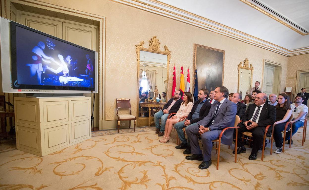 Presentación de la pasada edición de la Noche del Patrimonio. 