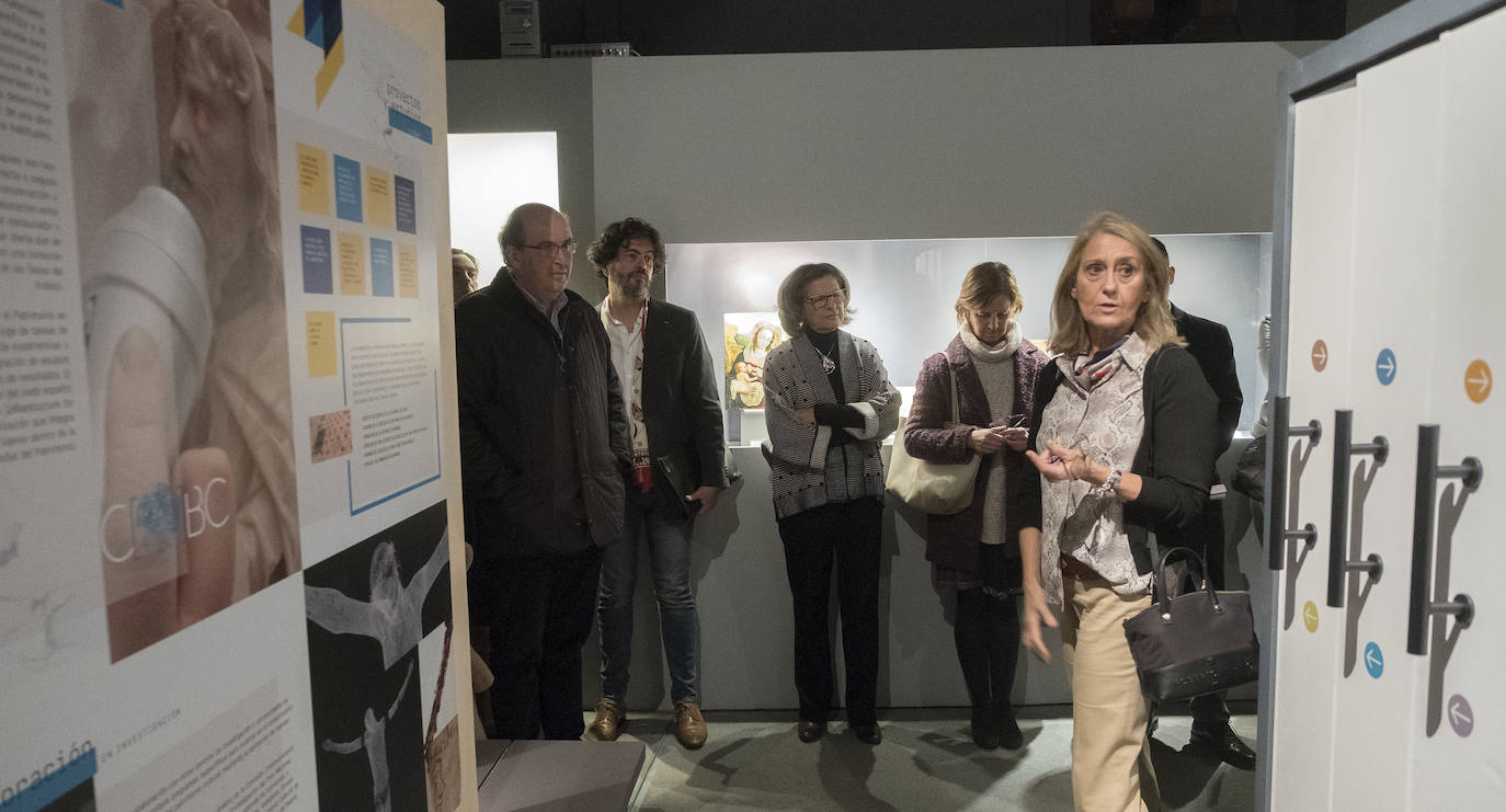 El Palacio de Fabio Nelli, sede del Museo de Valladolid, acoge una exposición sobre el Centro de Restauración de Bienes Culturales de Simancas. 