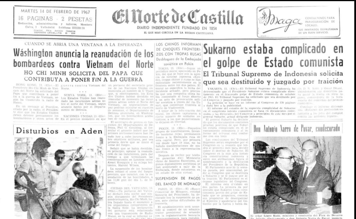 El Norte en 1967: la guerra de Vietnam abre el Día de San Valentín