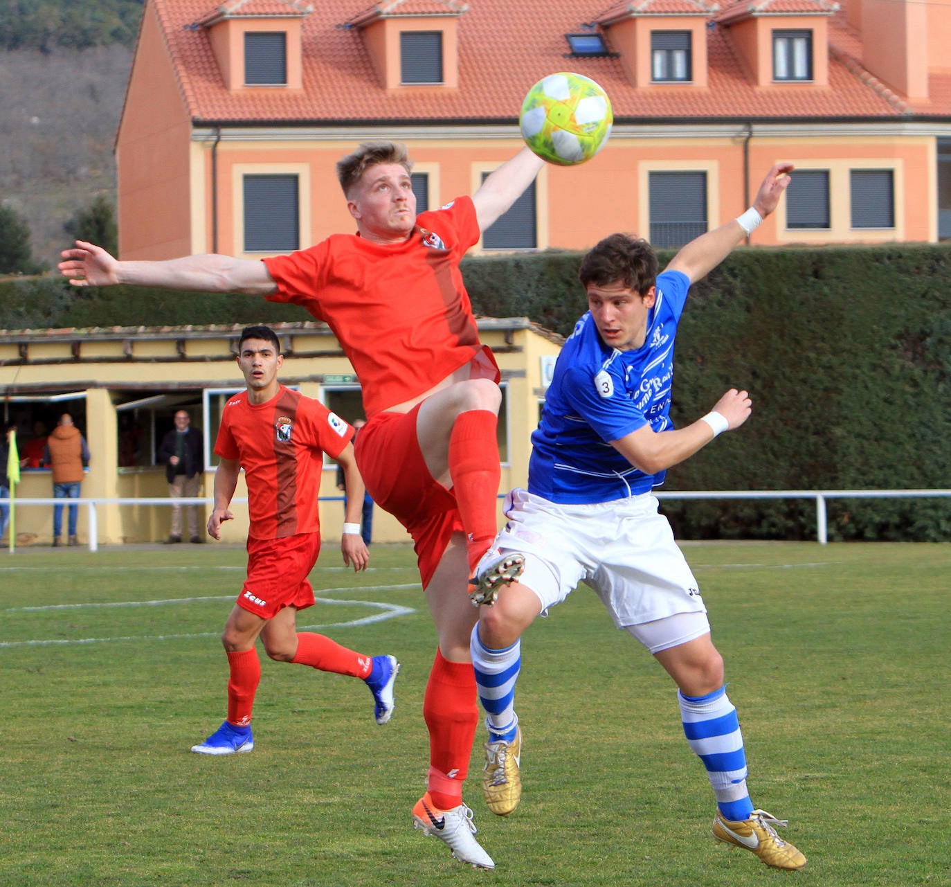 Fotografías del choque entre La Granja y el Real Burgos CF.