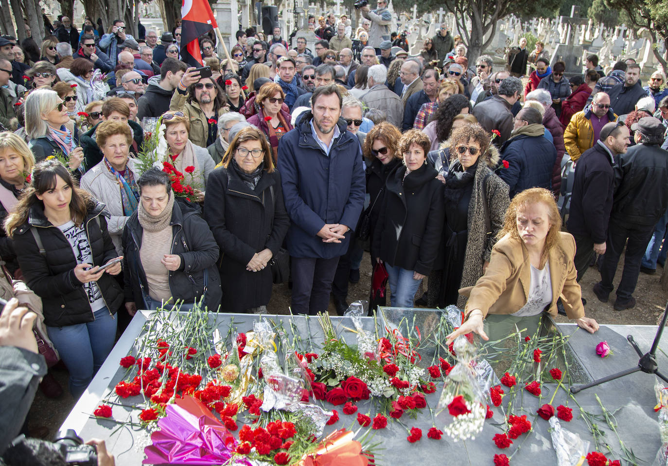 Fotos: Inauguración del Memorial del cementerio de El Carmen de Valladolid