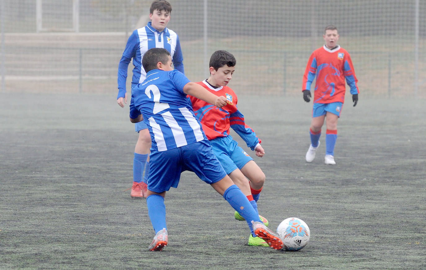 El Parque Canterac acogía el partido de 3ª Infantil entre los dos equipos vallisoletanos.