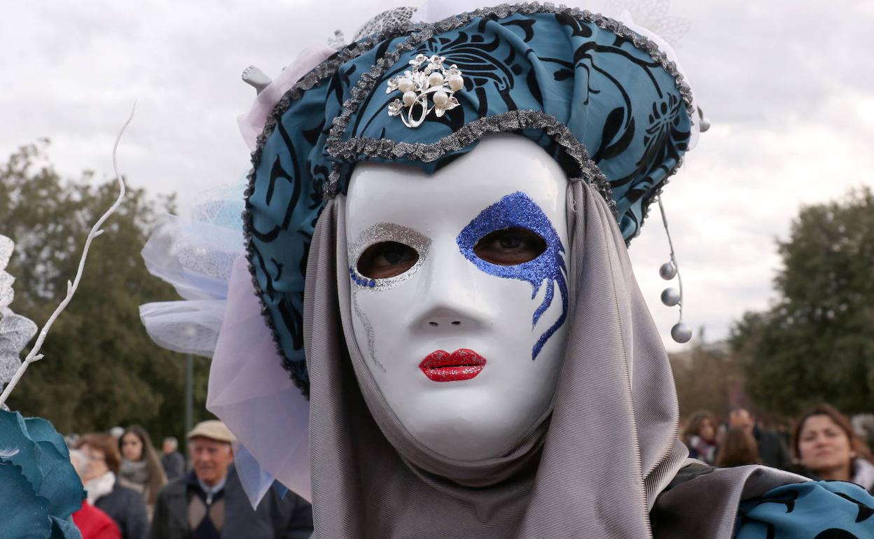 Concurso de carnaval 2019 en el Parque de la Paz de Valladolid. 