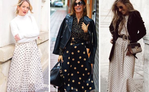 Así lucen las 'instagramers' vallisoletanas los lunares en sus primeros 'outfits' primaverales