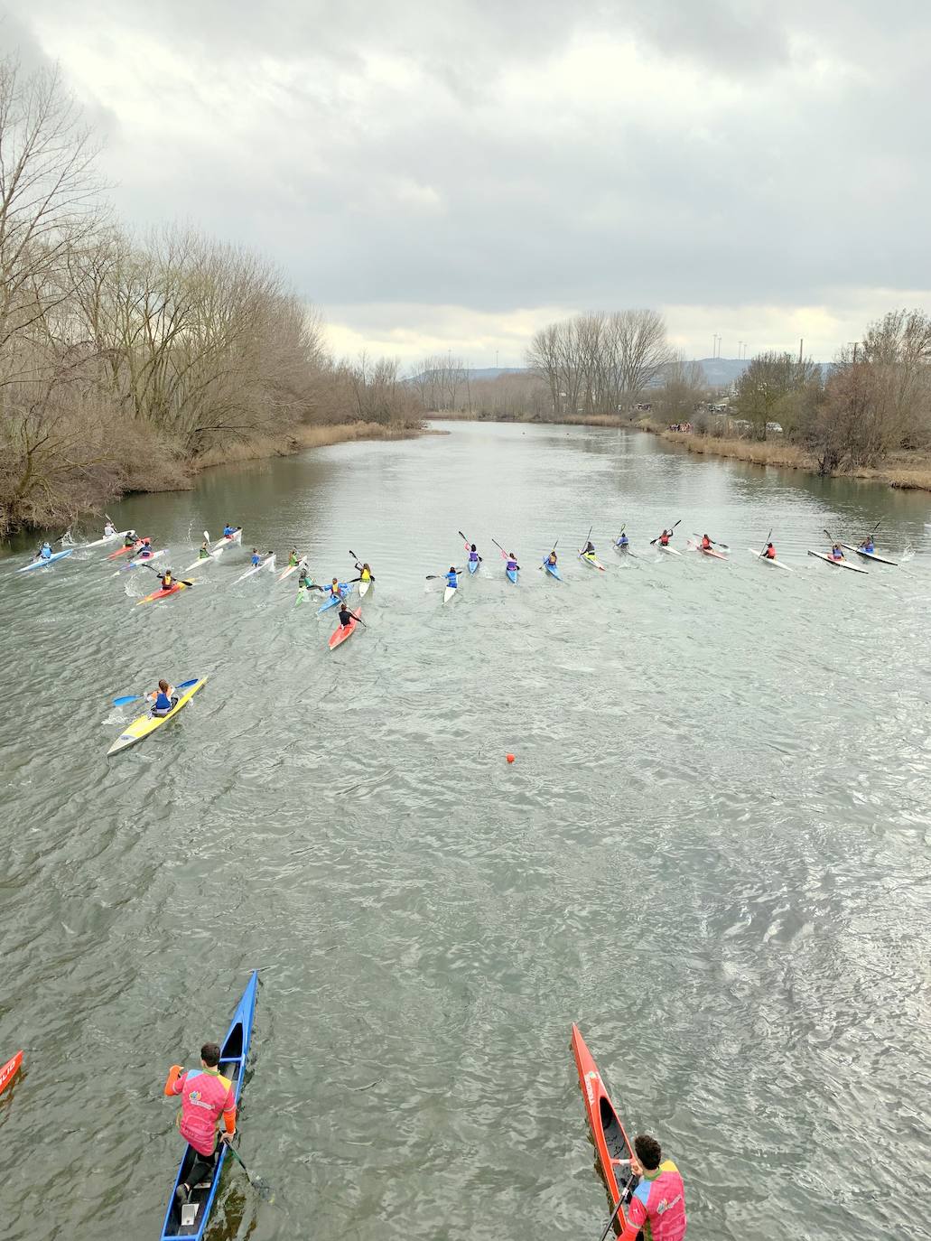 Campeonato Provincial de Piragüismo en Torquemada. 