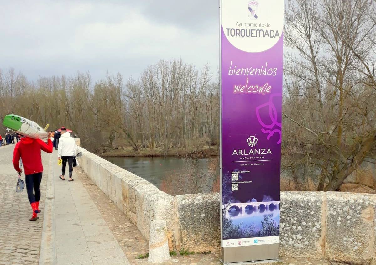 Campeonato Provincial de Piragüismo en Torquemada. 