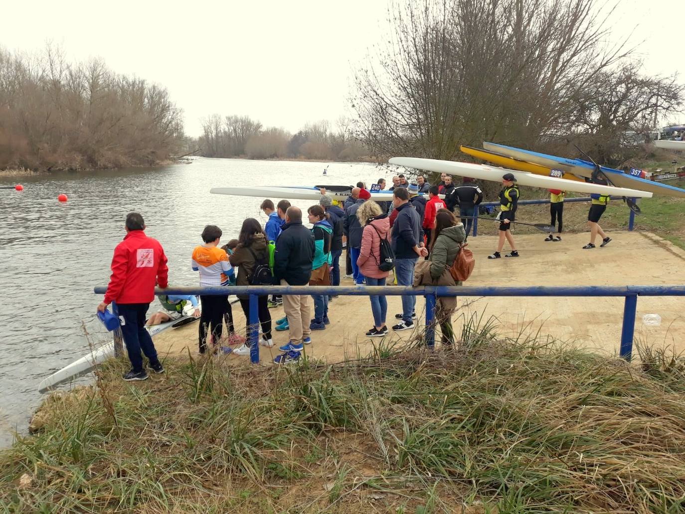 Campeonato Provincial de Piragüismo en Torquemada. 