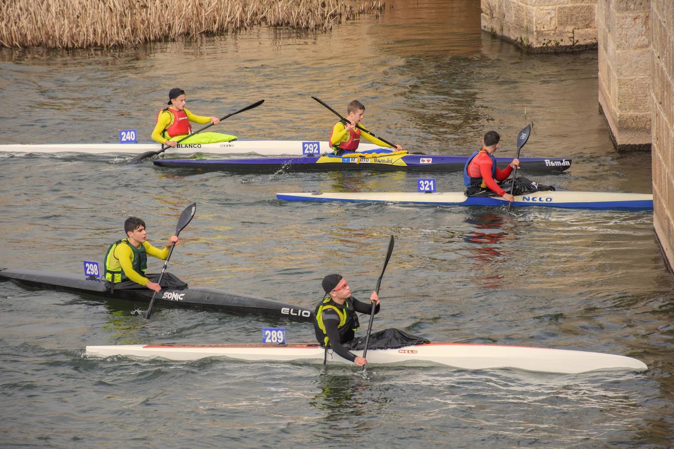 Campeonato Provincial de Piragüismo en Torquemada. 