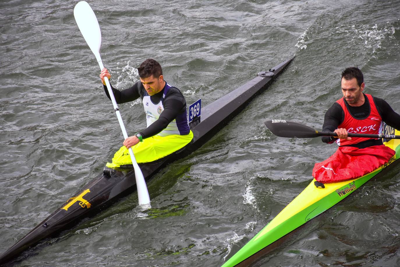 Campeonato Provincial de Piragüismo en Torquemada. 