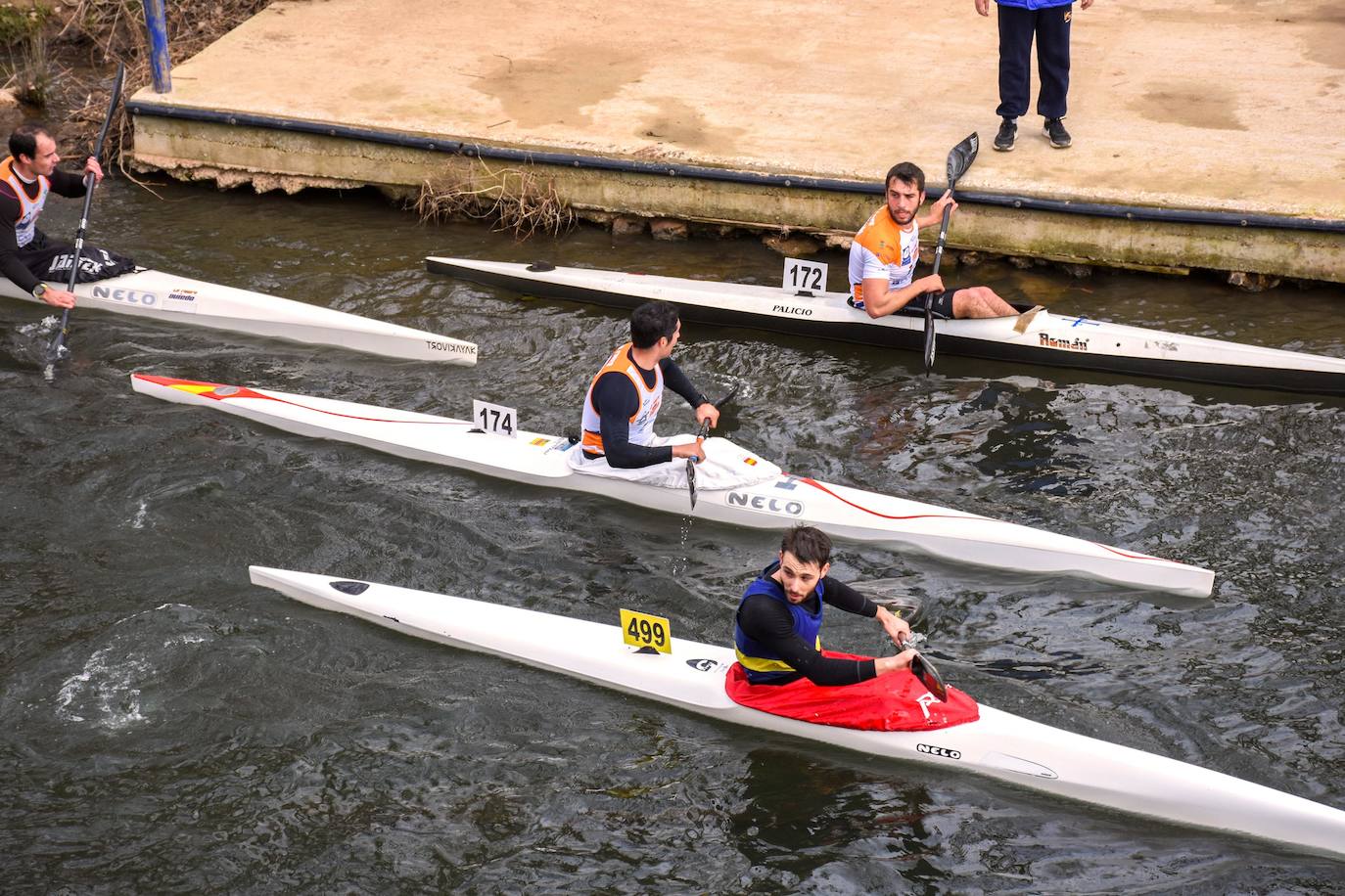 Campeonato Provincial de Piragüismo en Torquemada. 