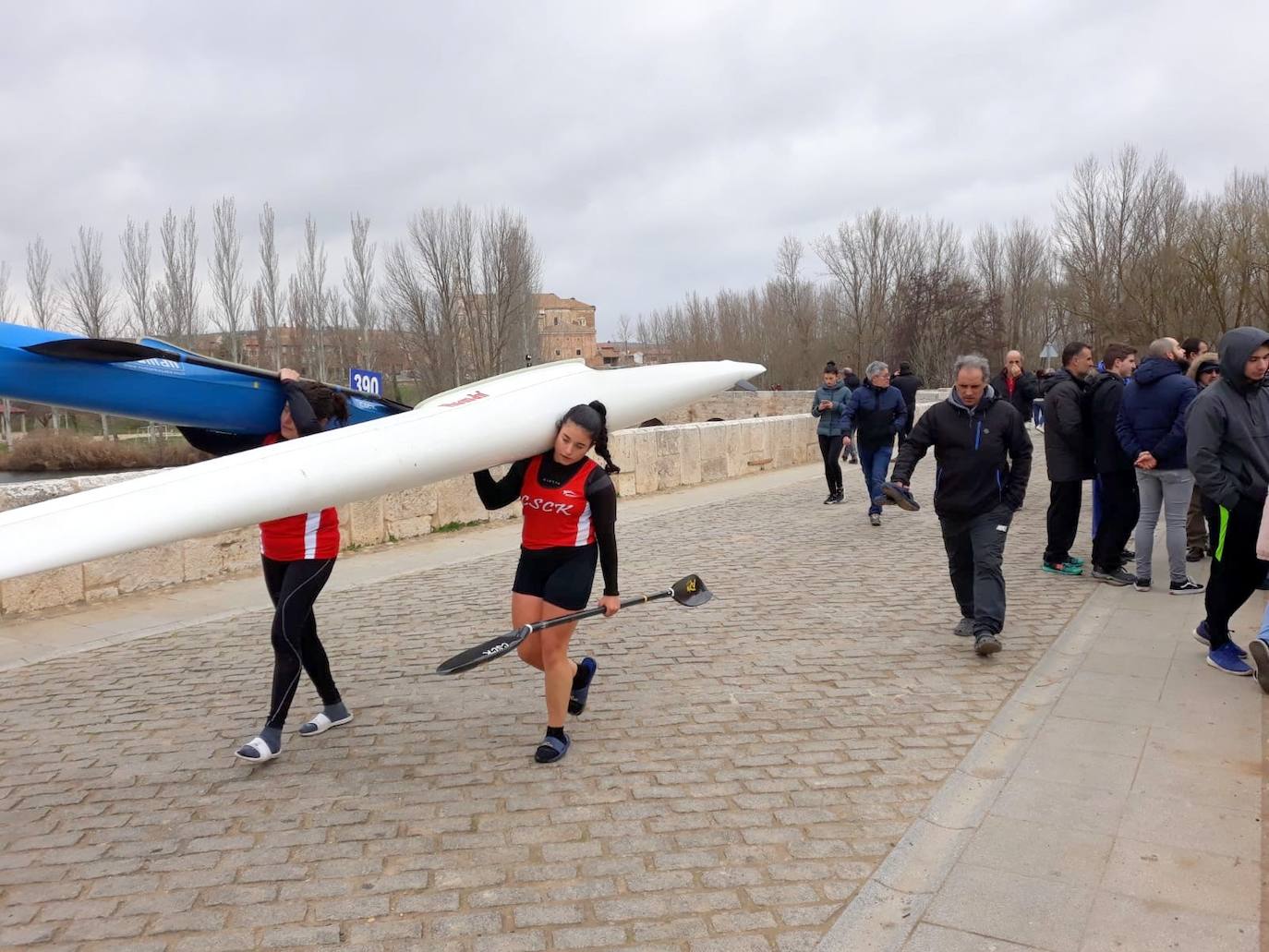 Campeonato Provincial de Piragüismo en Torquemada. 