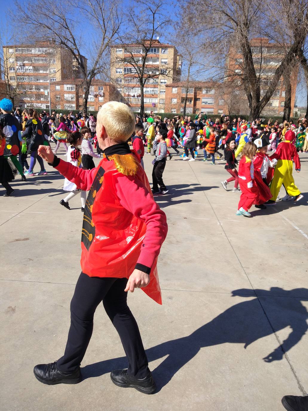 Carnaval en el colegio León Felipe de Valladolid en el que la temática ha sido el circo.