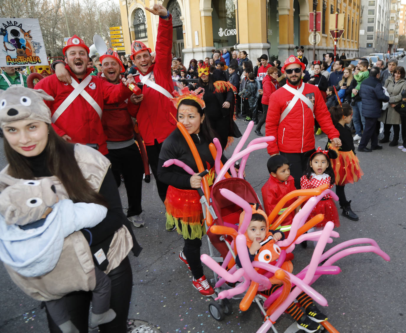 Palencia vibra con su carnaval. 