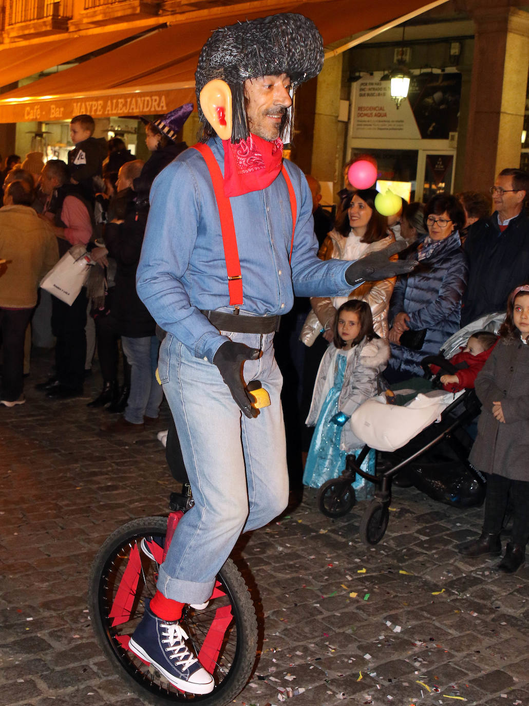 Desfile del sábado de Carnaval en Segovia 