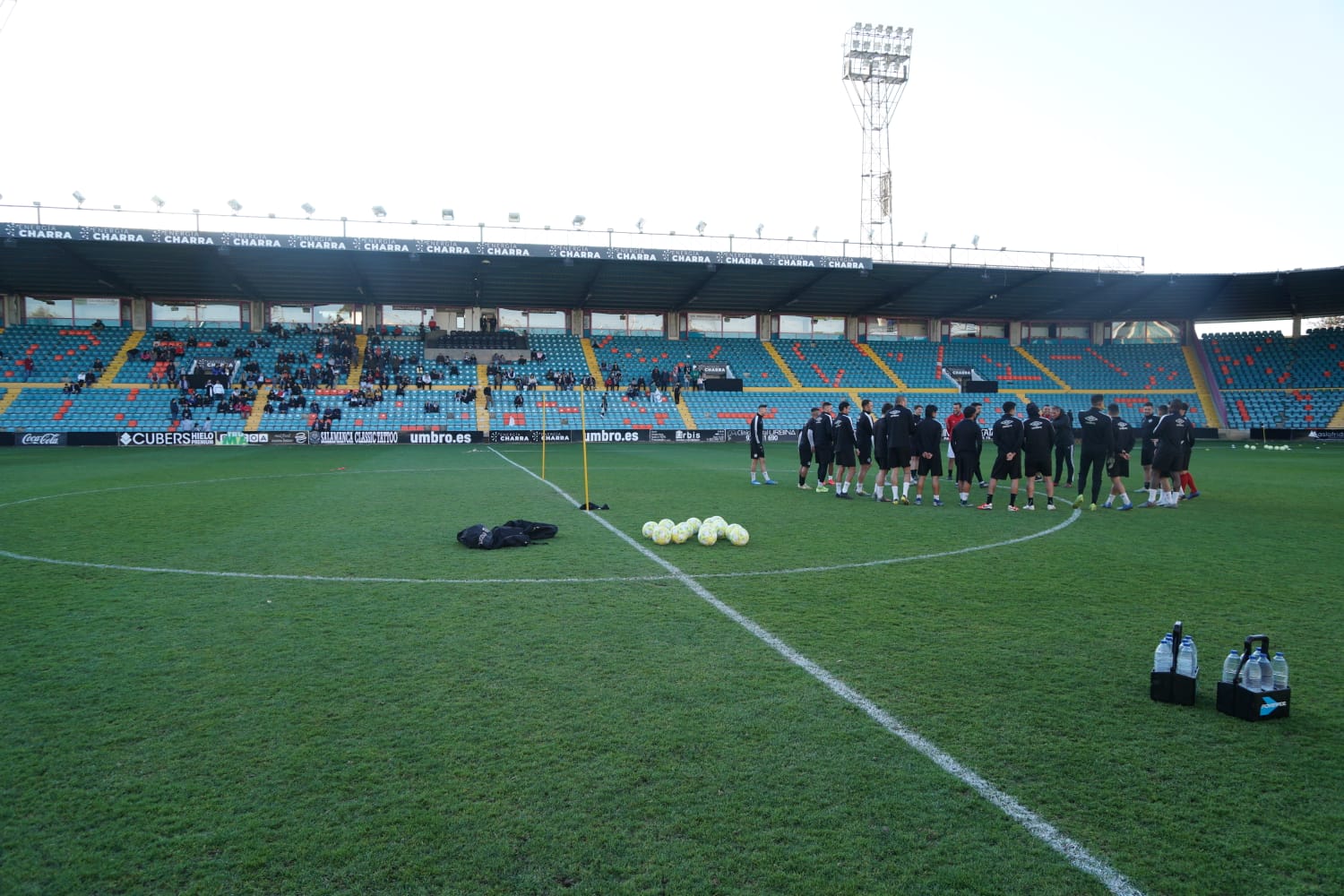 Fotos: Último entrenamiento del Salamanca CF UDS antes del derbi ante Unionistas