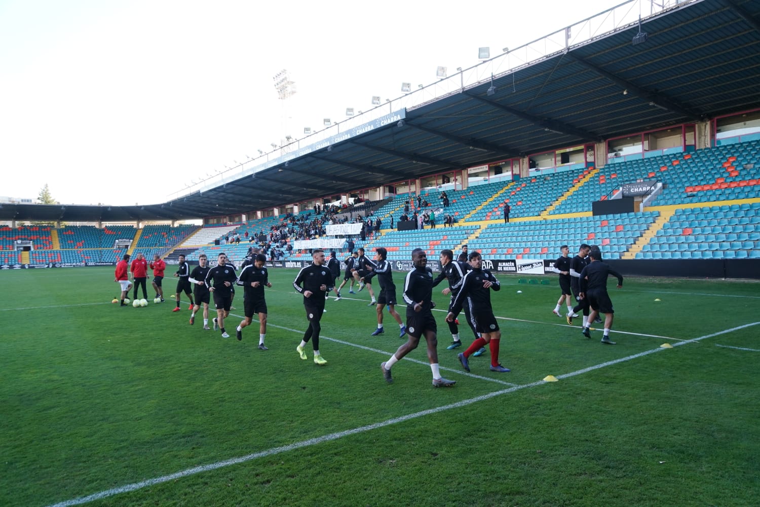 Fotos: Último entrenamiento del Salamanca CF UDS antes del derbi ante Unionistas