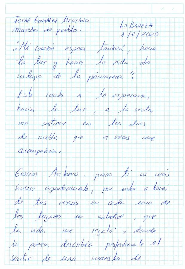 Cartas y dibujos de escolares de Valladolid para Antonio y Manuel Machado.