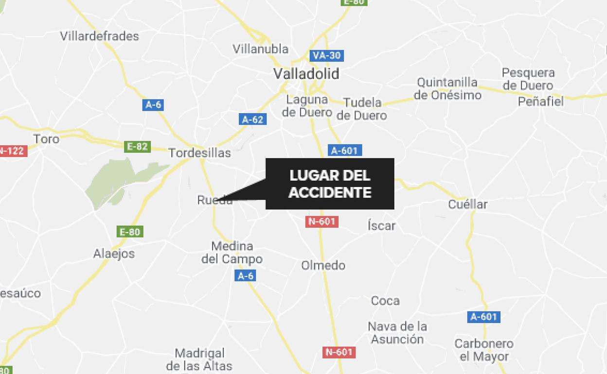 Localización del suceso. 