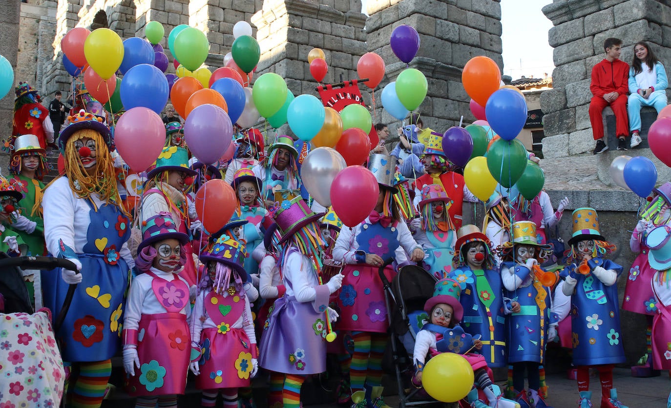 Desfile infantil en el Carnaval de Segovia 