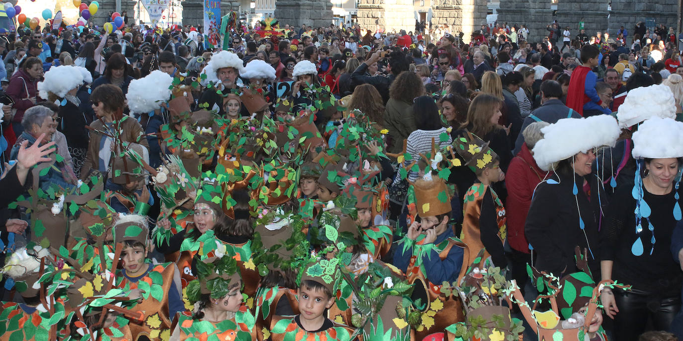 Desfile infantil en el Carnaval de Segovia 