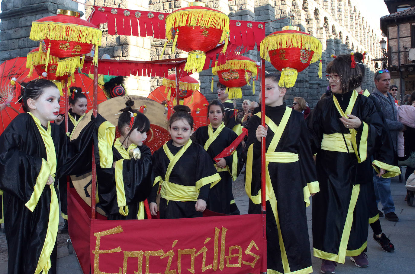 Desfile infantil en el Carnaval de Segovia 