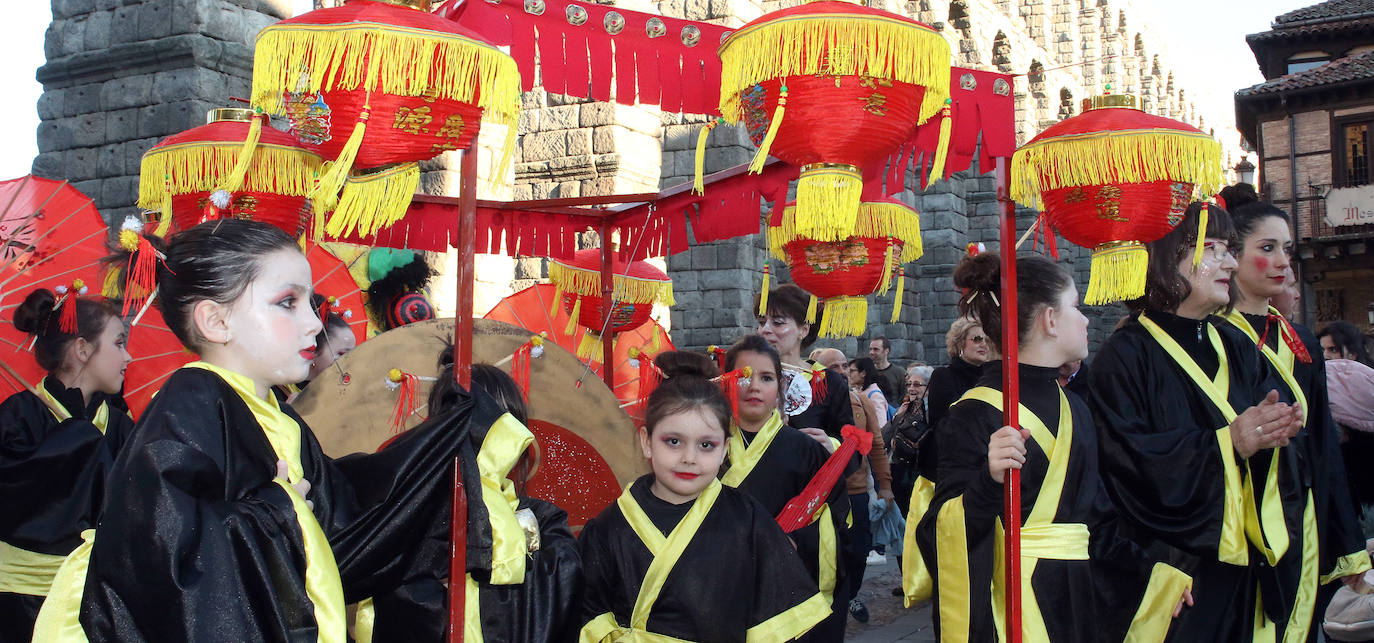 Desfile infantil en el Carnaval de Segovia 