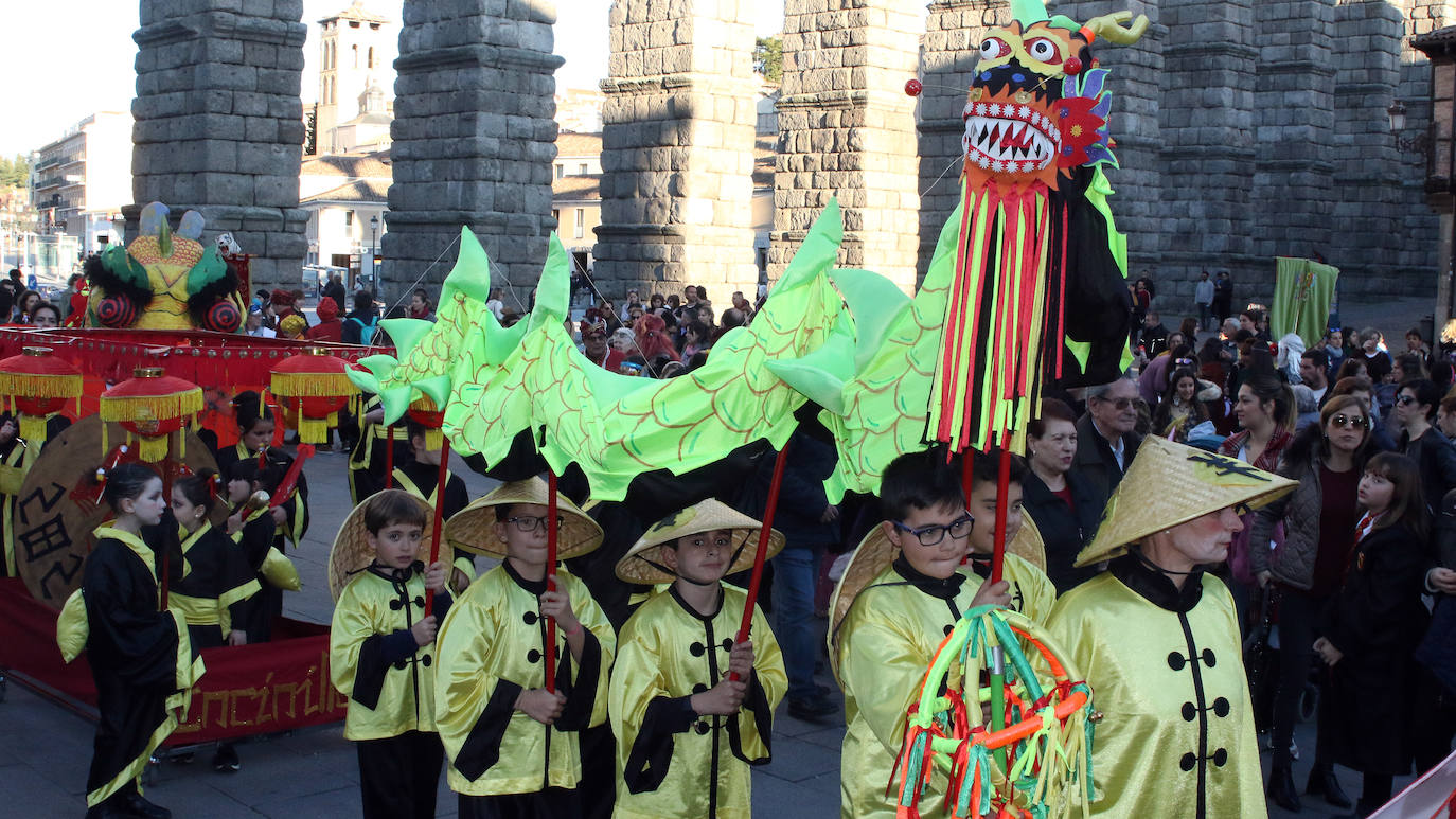 Desfile infantil en el Carnaval de Segovia 