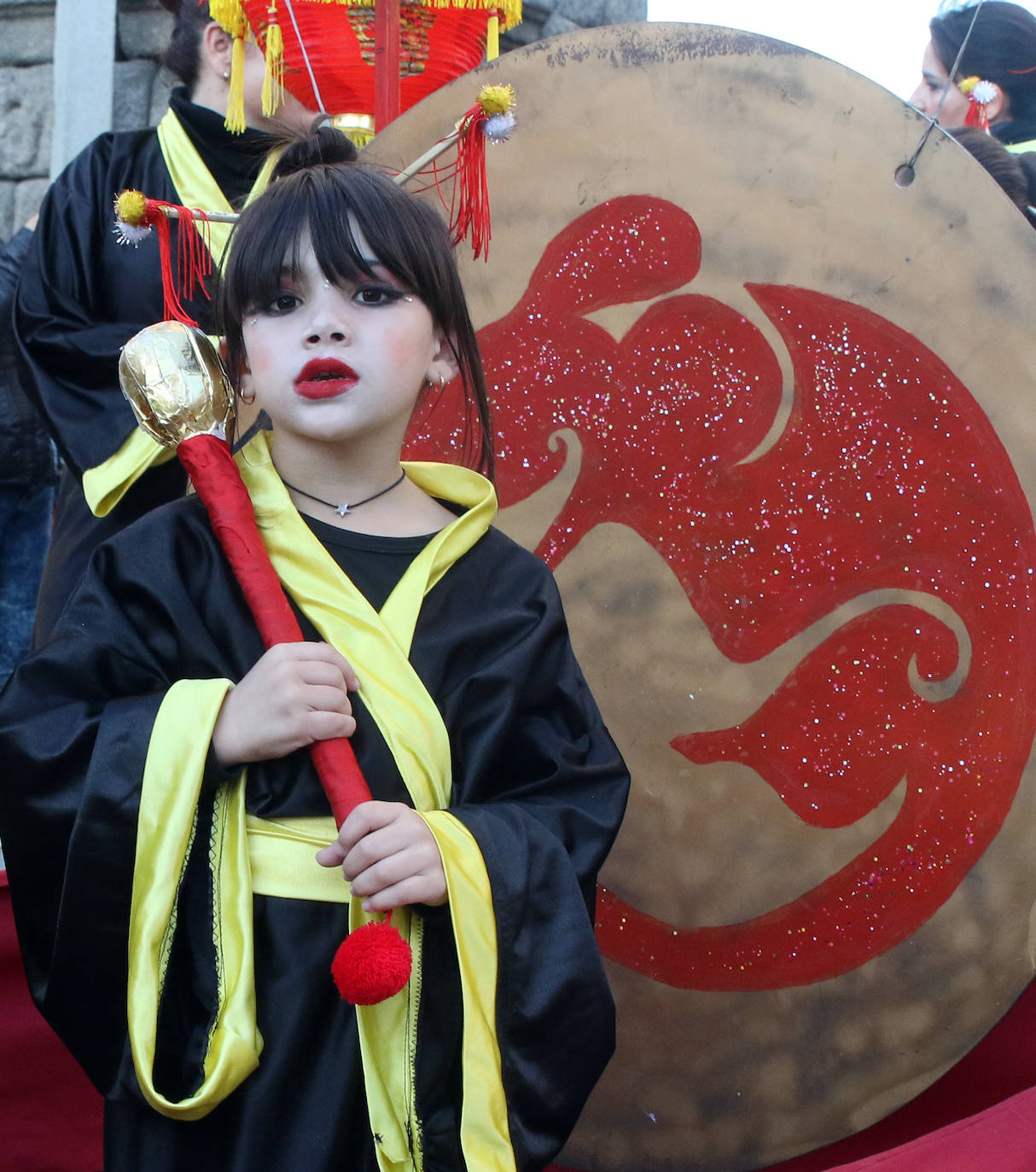 Desfile infantil en el Carnaval de Segovia 