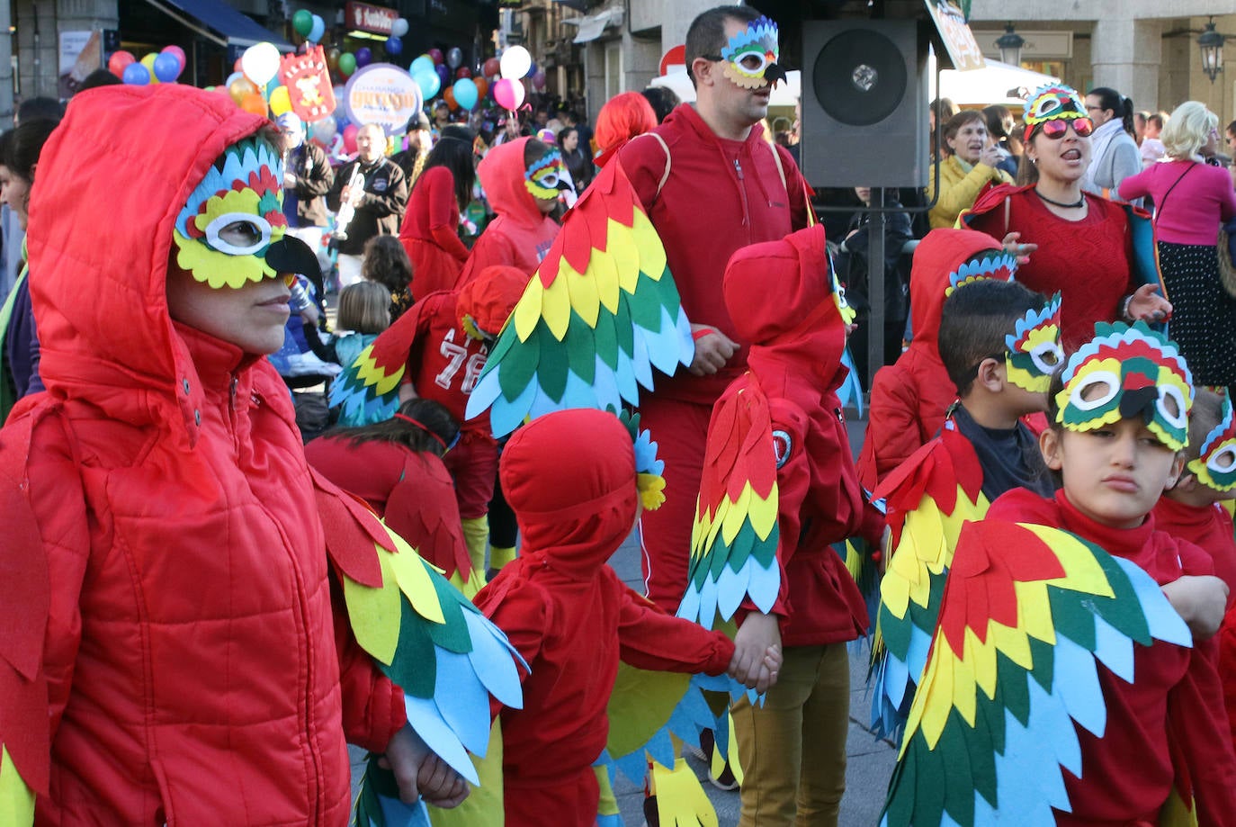 Desfile infantil en el Carnaval de Segovia 