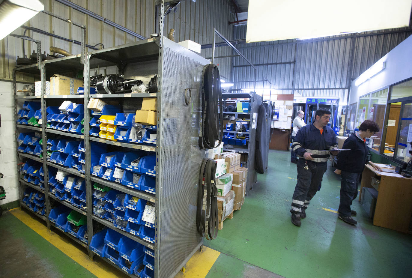 Más de 30.000 horas de taller al año y revisa la flota cada 35 días. 