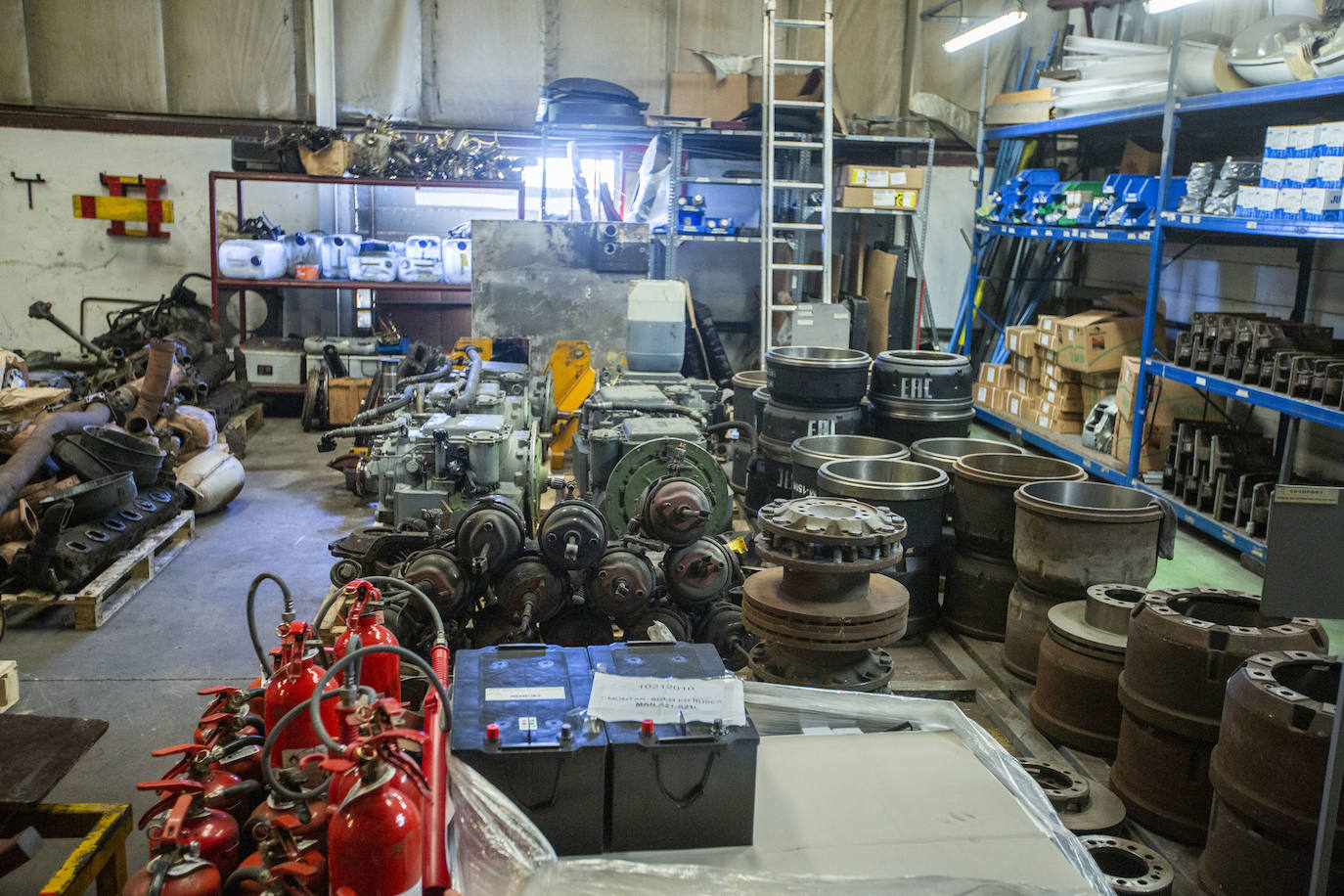 Más de 30.000 horas de taller al año y revisa la flota cada 35 días. 