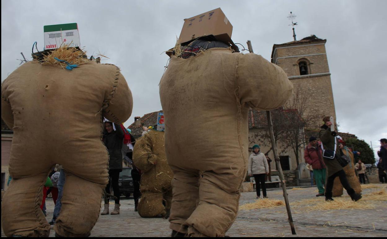 Tradicional carnaval de Arcones. 