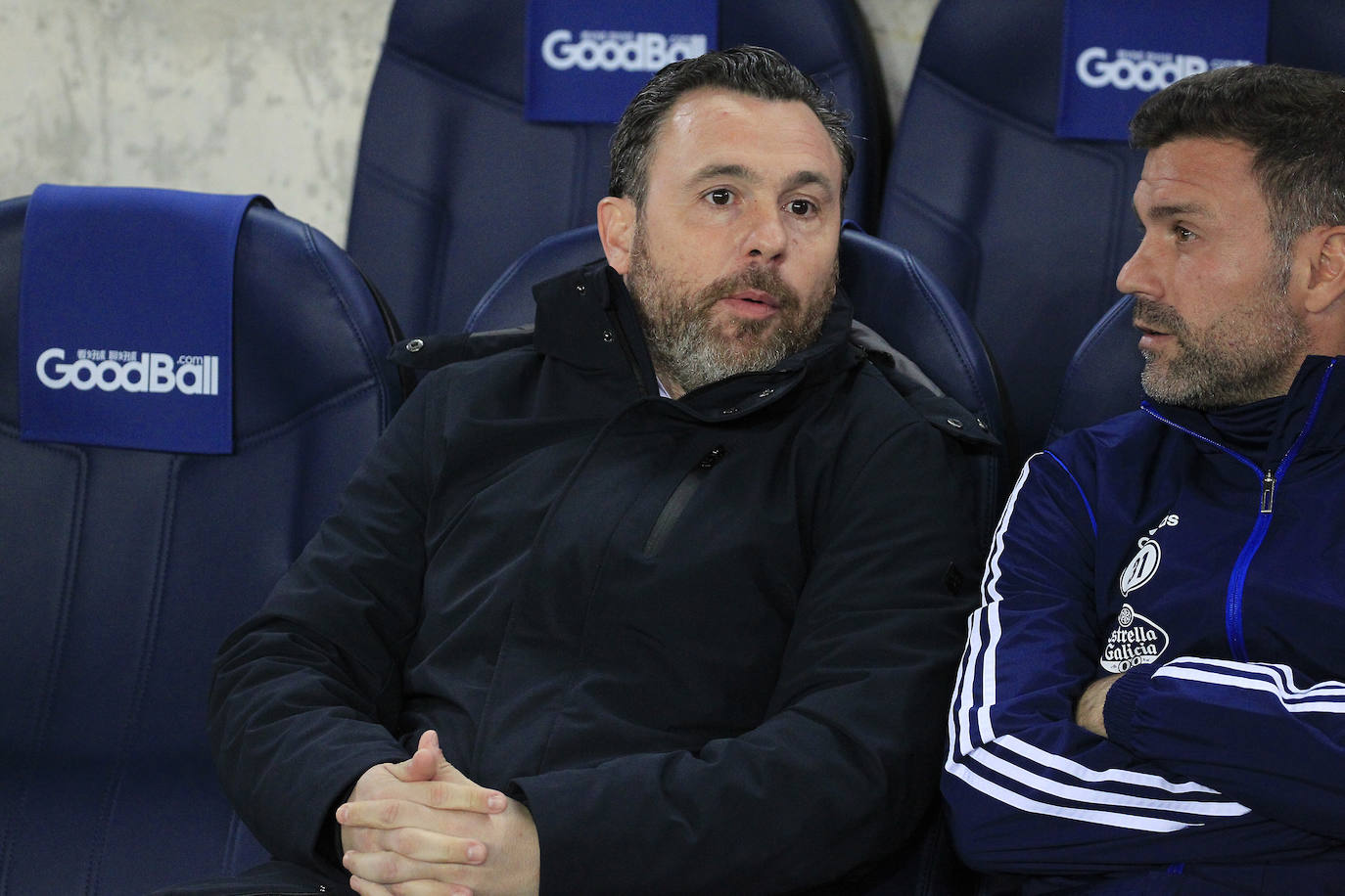 Sergio, el entenador del Real Valladolid.